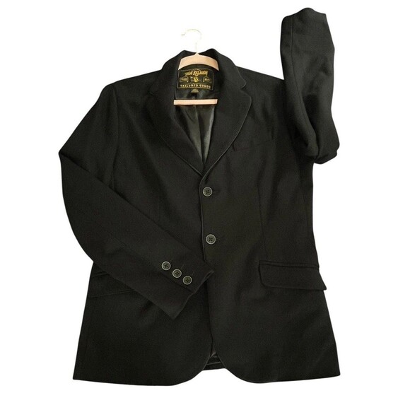 TRUE RELIGION Men’s CASUAL TAILORED PONTE BLAZER JACKET Long Sleeve STRETCH sz S - Picture 2 of 15